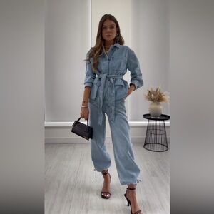 Zara Light Blue Jean Jacket